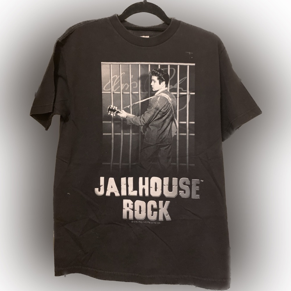 Elvis Presley Jailhouse Rock Shirt medium Vintage